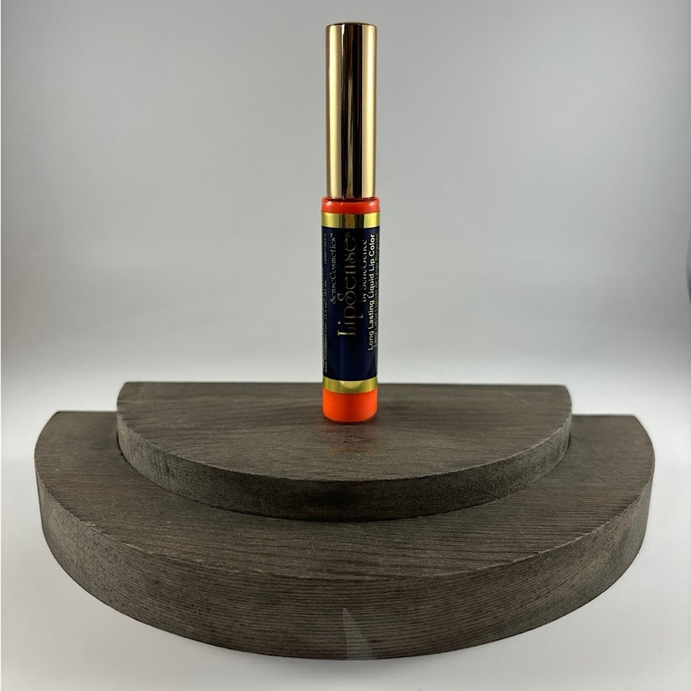 Lipsense Samon NEW Matte Bright Coral Red Orange Long Lasting Liquid Lipstick - Picture 2 of 8